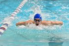 Swimming vs Bentley  Wheaton College Swimming vs Bentley. - Photo By: KEITH NORDSTROM : Wheaton, Swimming, Bentley